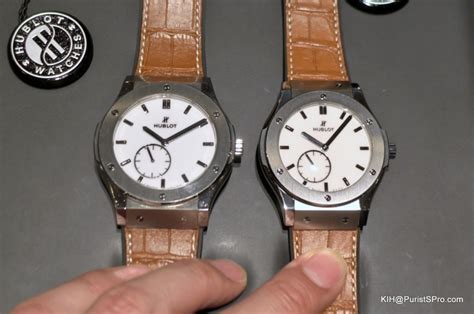 hublot 45mm vs 42mm|Hands.